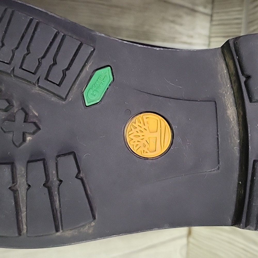 Timberland Black Leather lace Up Oxford Shoes Mens Size 12 - Picture 9 of 14